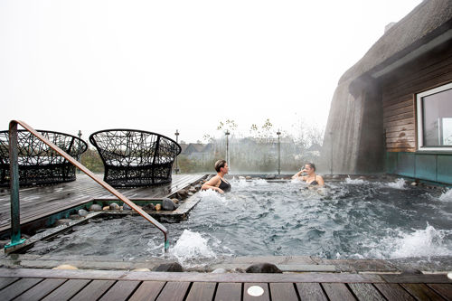 Vejers Strand Camping Blåvand Wellness Udendørs Spa