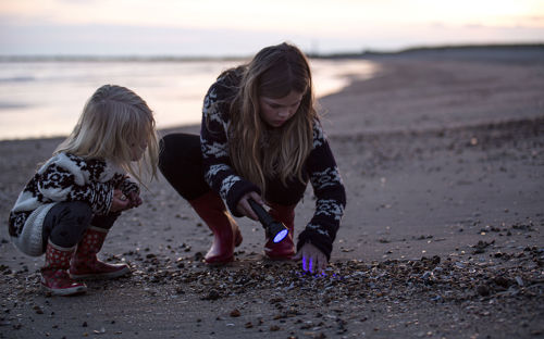 Vejers Strand Camping Natur Strand Ravlygte