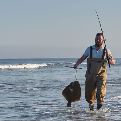 Vejers Strand Camping Natur Strand Fiskeri Pigvarfisker