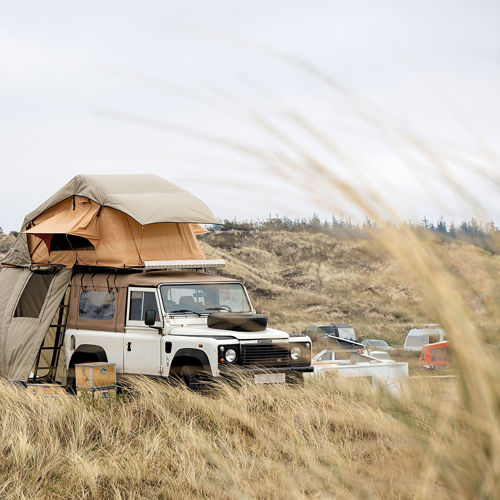Vejers Strand Camping Vallife Defender Bakke