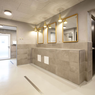 Vejers Strand Camping Pladsen Faciliteter Fællesbygninger Toiletter